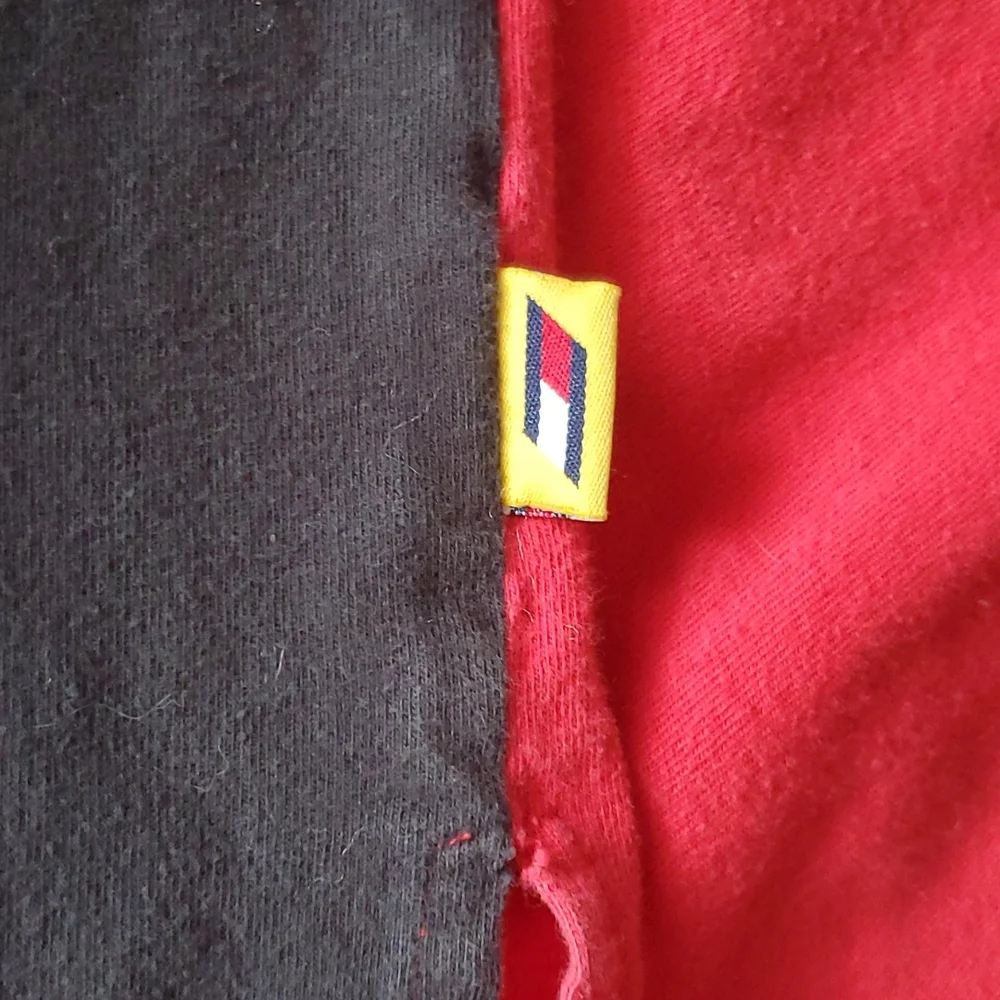Vintage 90s Tommy Hilfiger Athletics Polo Shirt - Rare Find - Picture 6 of 10